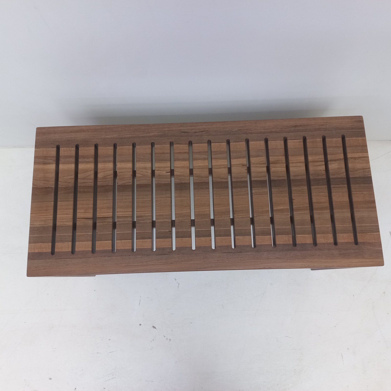 ספסל למקלחת מעץ טיק "נינו הפוך" 80*35 – תמונה 2